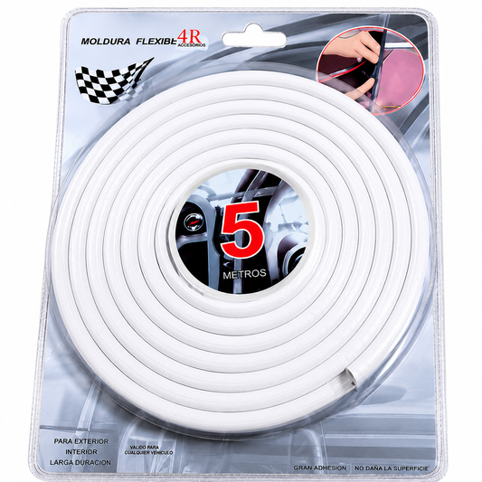 Goma para puerta BLANCO 5,2mts