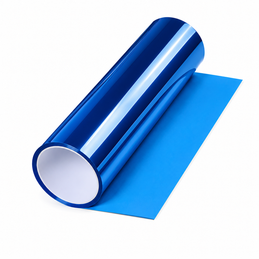 Rollo de Vinilo de 10m x 0.3m Color Azul