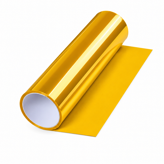 Rollo de Vinilo de 10m x 0.3m Color Amarillo