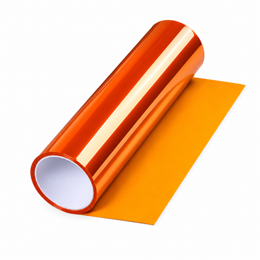 Rollo de Vinilo de 10m x 0.3m Color Naranjo