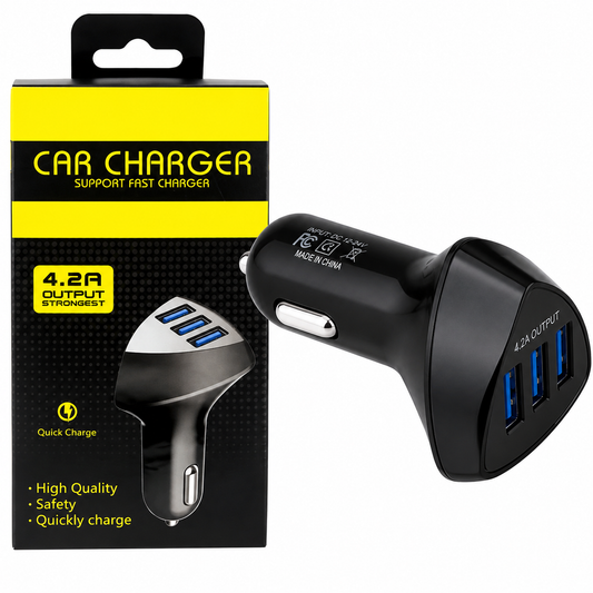 Conector Puerto USB Triple con Antideslizante