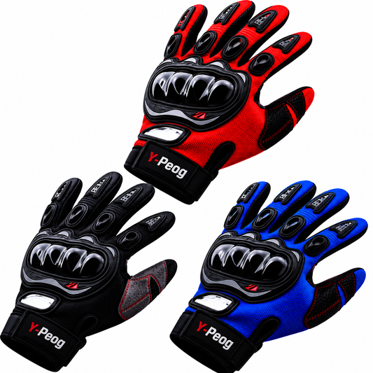 Guantes Marca Y- Peog Talla XL Color Rojo
