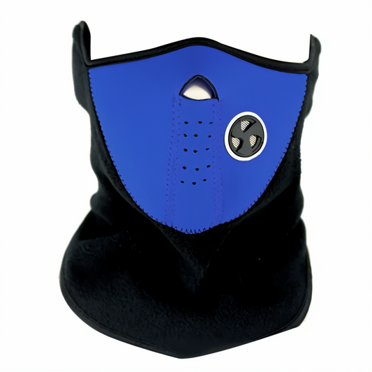 Mascara Polar con Neopreno Color Azul