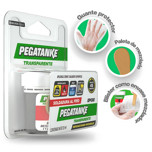 Pegatanke Epóxico Transparente