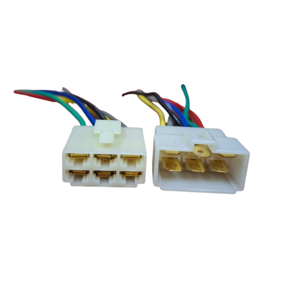 Conector Macho + Hembra 6 PIN