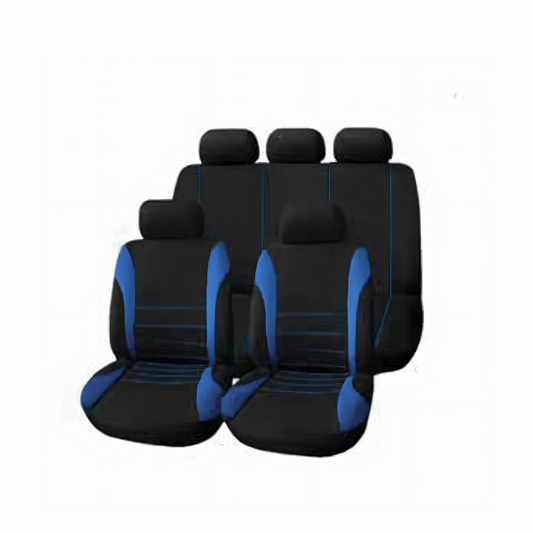 funda asiento genero negro/azul